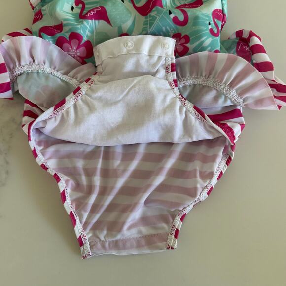 NWT The Original Flap Happy Baby Bathing Suit with Snaps UPF 50 Size 6 months - Picture 7 of 7